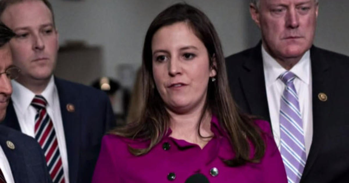 Elise Stefanik makes pitch to GOP after vote to oust Liz Cheney from ...