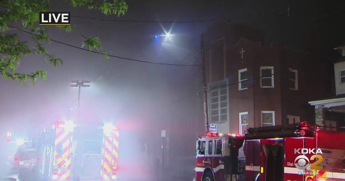 Roof, 3rd Floor Collapse After Massive Fire At Apartment In Duquesne