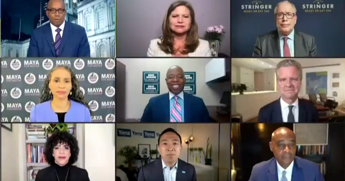 NYC mayoral candidates snipe in first debate, where COVID-19 and public ...
