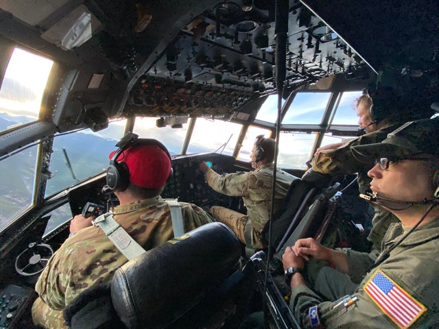 c130 fire training 2 (1st AF) 