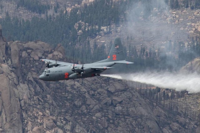 c130 fire training 3 (1st AF) 