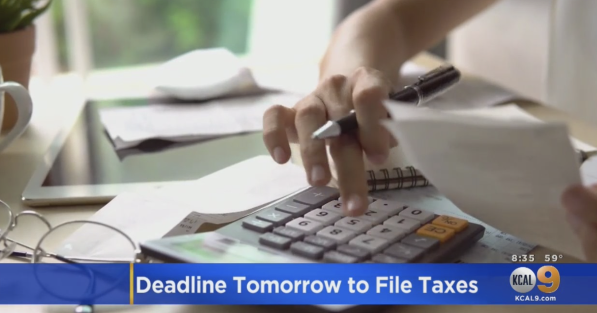 The Deadline For Filing Tax Returns Is Monday, May 17 CBS Los Angeles