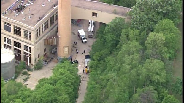 St Paul smokestack rescue 