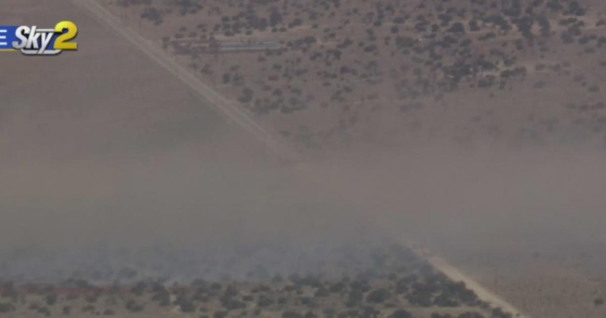 Firefighters Stop Forward Progress Of Large Brush Fire In Antelope ...