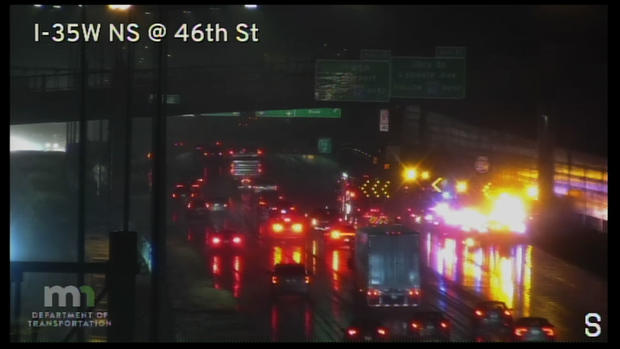 Deadly Crash On I-35W In Minneapolis 50th Street 