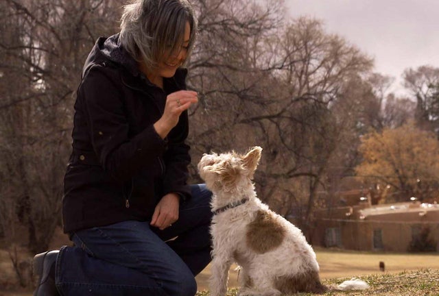 Erin Johnson and Leo 