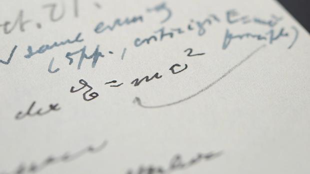 Einstein Letter Famous Equation 