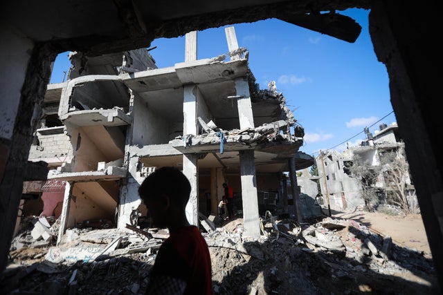 Aftermath of Palestine Israel conflict 