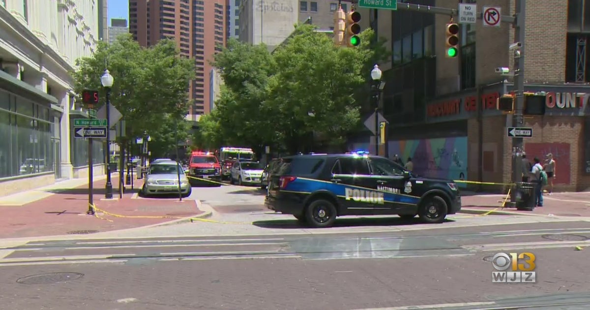 Man Dies After Being Shot In Broad Daylight In Downtown Baltimore - CBS ...