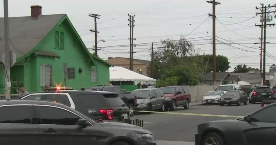2 Men Killed When Gunfire Erupts At South LA Party - CBS Los Angeles