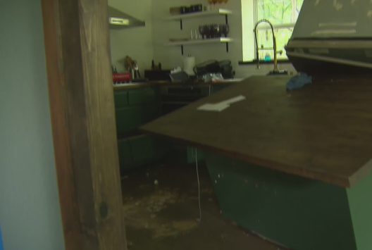 Flood damage in Tarrant County