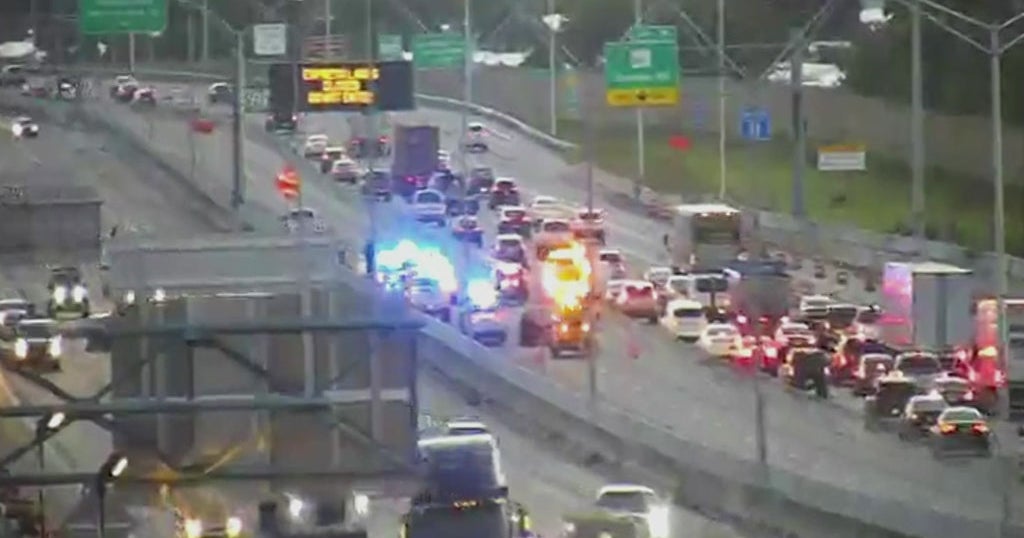 Construction Worker Killed In Hit And Run On I-95 - CBS Miami
