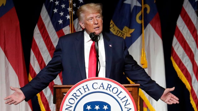 Former President Trump Addresses  The North Carolina GOP Convention 