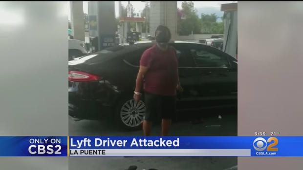 Lyft Driver Attacked 