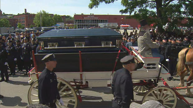 Funeral For Worcester Police Officer Manny Familia 