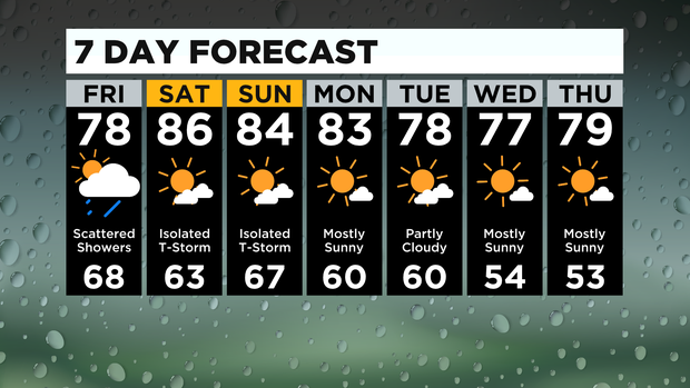 7 Day Forecast