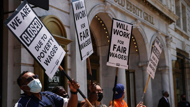 Activists Rally In Washington, DC For $15 Minimum Wage 