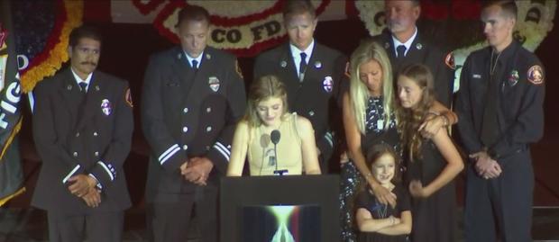 Tory Carlon, Firefighter Killed In Agua Dulce Fire Station Shooting, Remembered In Memorial Service At The Forum 