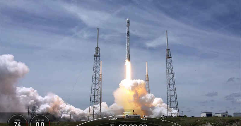 In a first, SpaceX launches national security satellite with previously ...