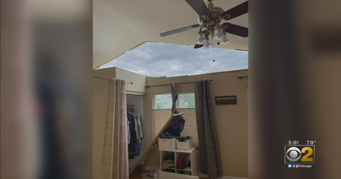 Naperville Residents Survey Devastation, Help Each Other After Tornado