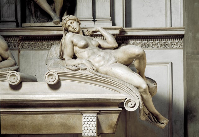 Allegory of the Dawn, by Michelangelo