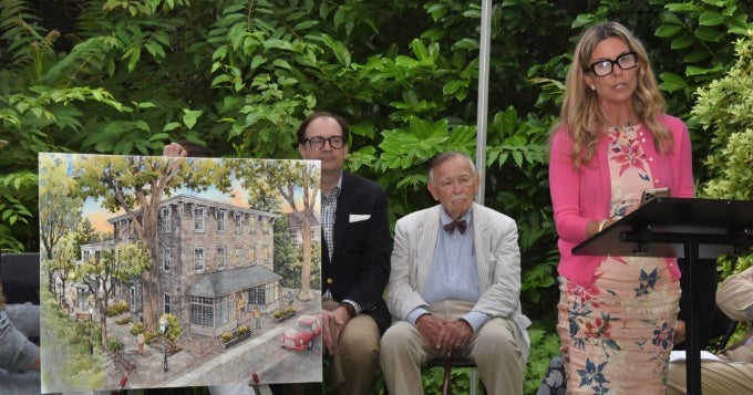 Chestnut Hill Community Centre Renovations Groundbreaking