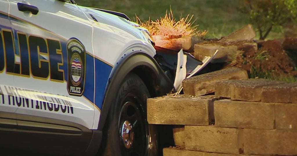 Officer Crashes While Responding To Call In North Huntingdon CBS Pittsburgh