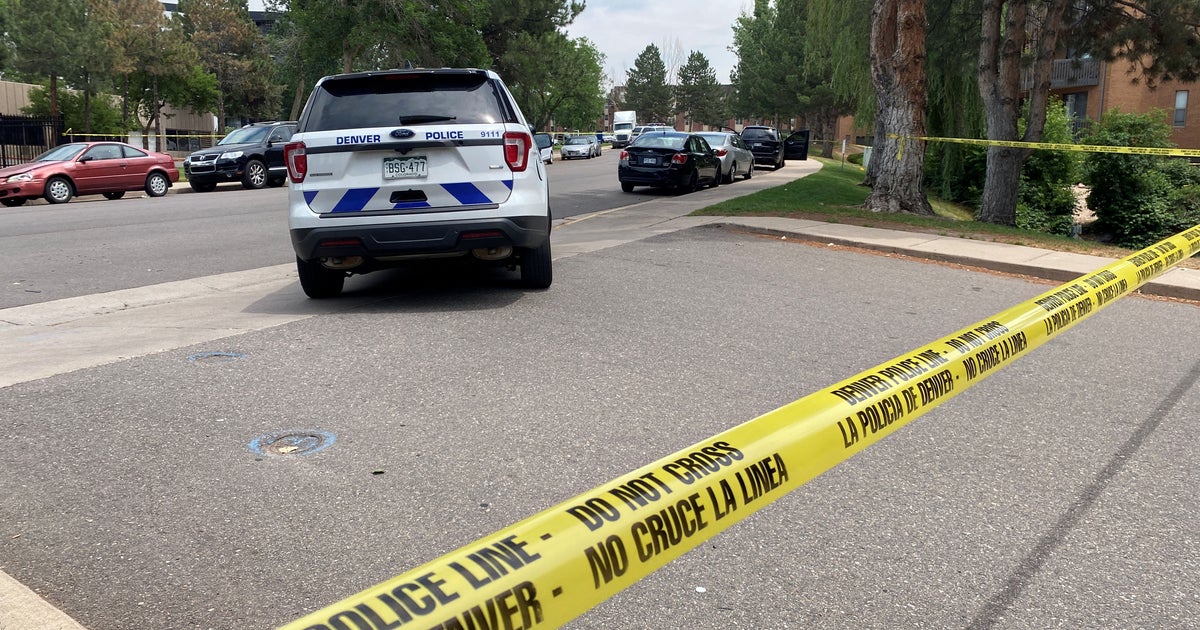 1 Injured In Shooting, Denver Police Search For Suspect CBS Colorado