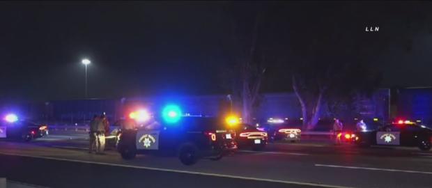 Suspect Killed After Wild Pursuit Ends With Shooting On 10 Freeway In Fontana 