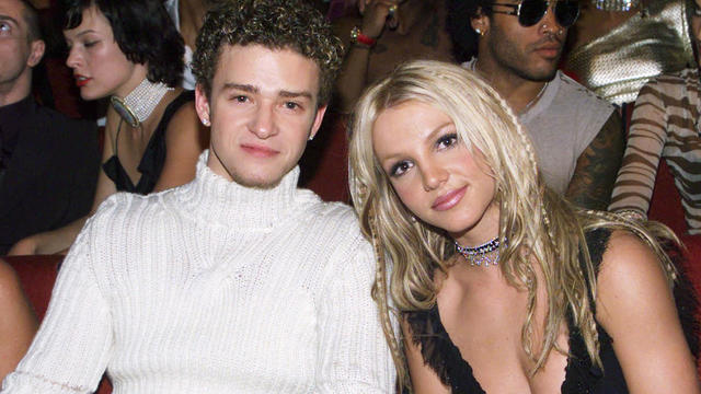 Justin Timberlake and Britney Spears 