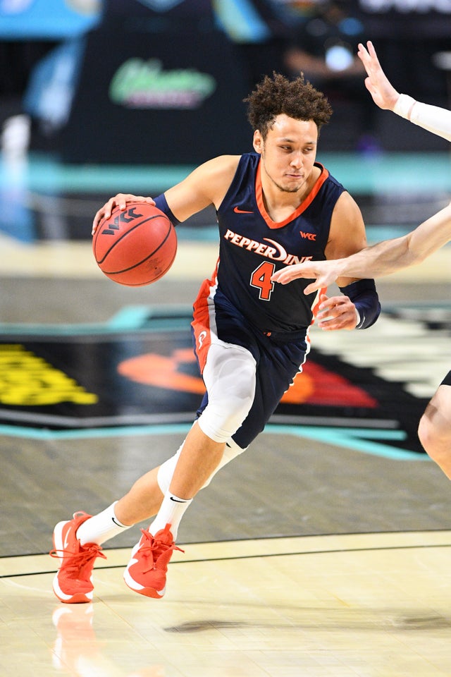 COLLEGE BASKETBALL: MAR 08 WCC Tournament  - Pepperdine v BYU 