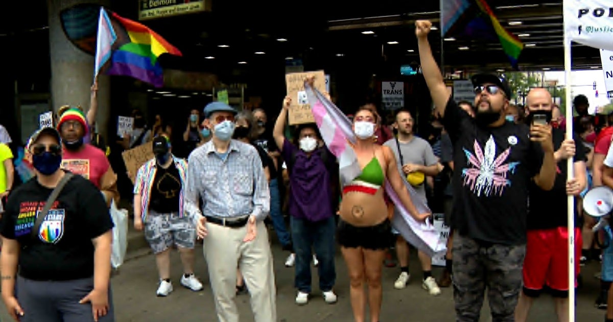On Pride Sunday, Group Gathers In Lakeview To Rally For LGBTQ Rights ...
