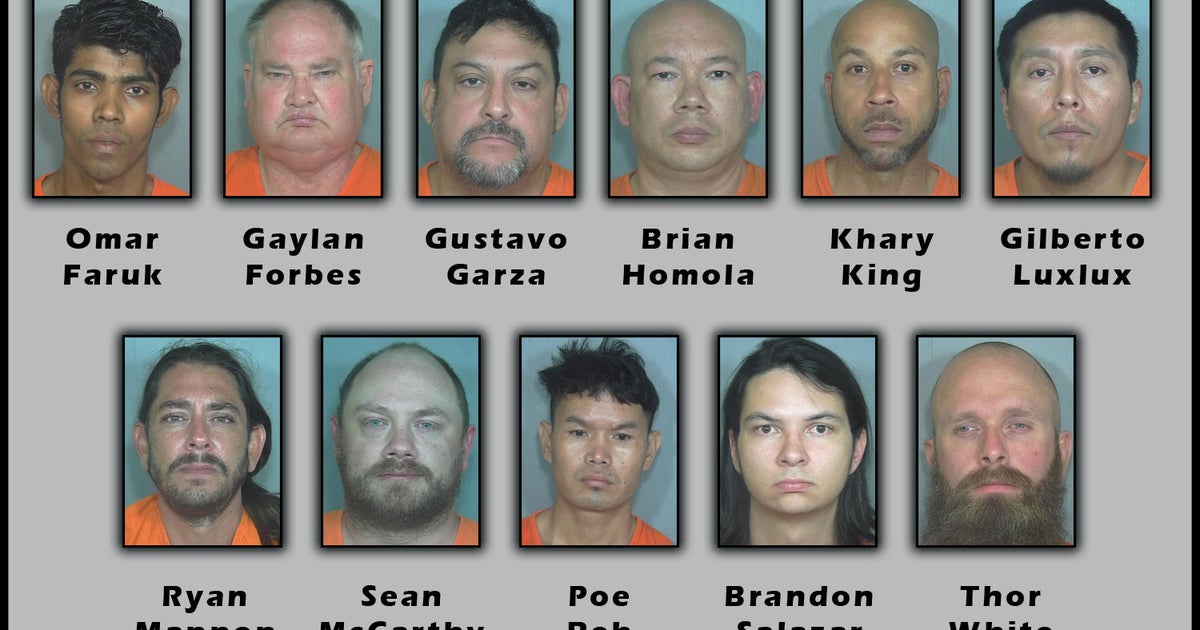 Operation 'Greeley Predators' 11 Men Charged With Soliciting A Child