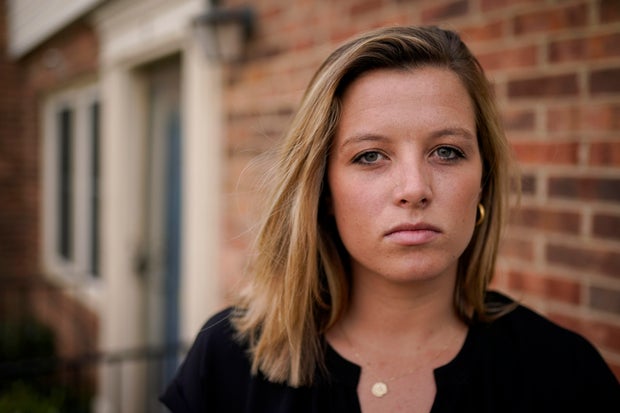 In this April 7, 2021 file photo, Shannon Keeler poses for a portrait in the United States