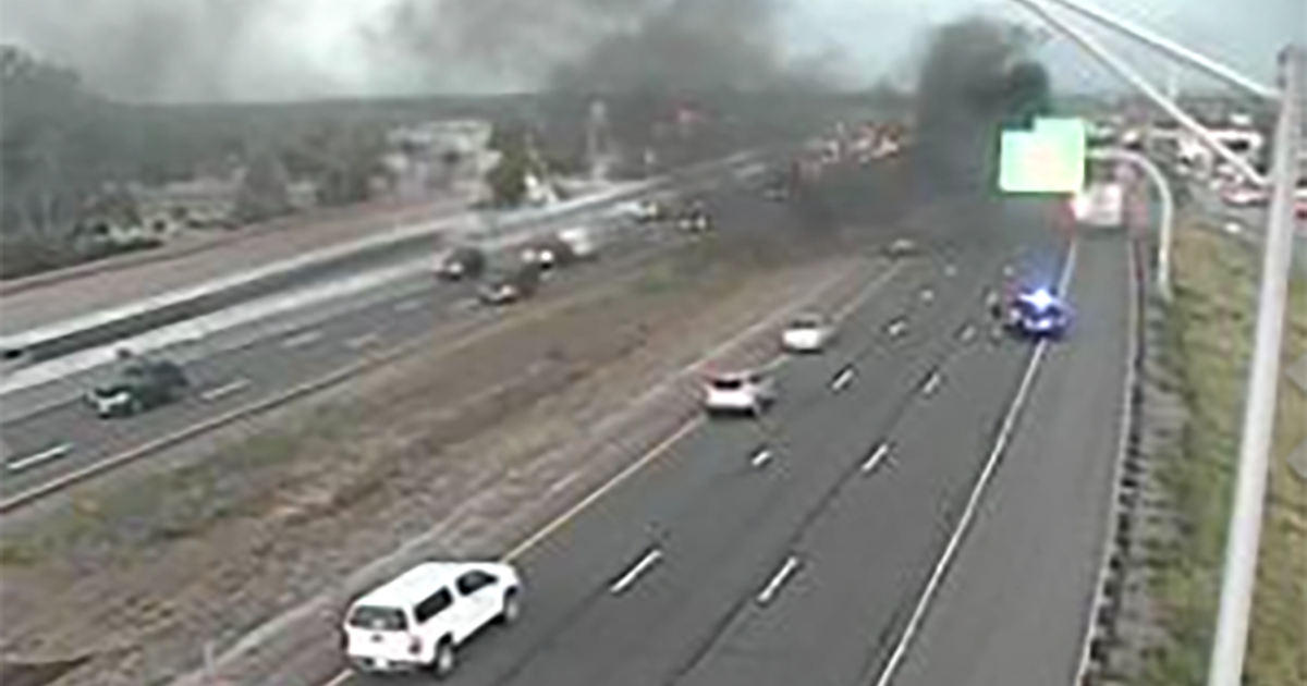 Eastbound I-70 Reopens In Golden After Semi Fire - CBS Colorado