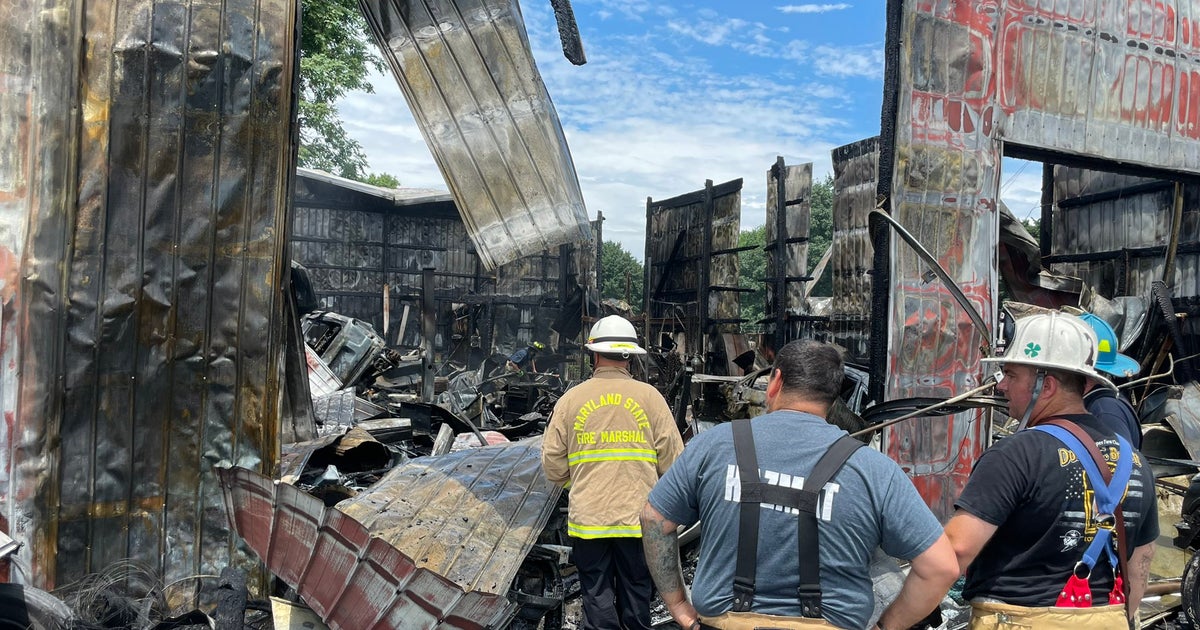 Welding Accident Cause Of Rising Sun Fire Thursday, Maryland State Fire