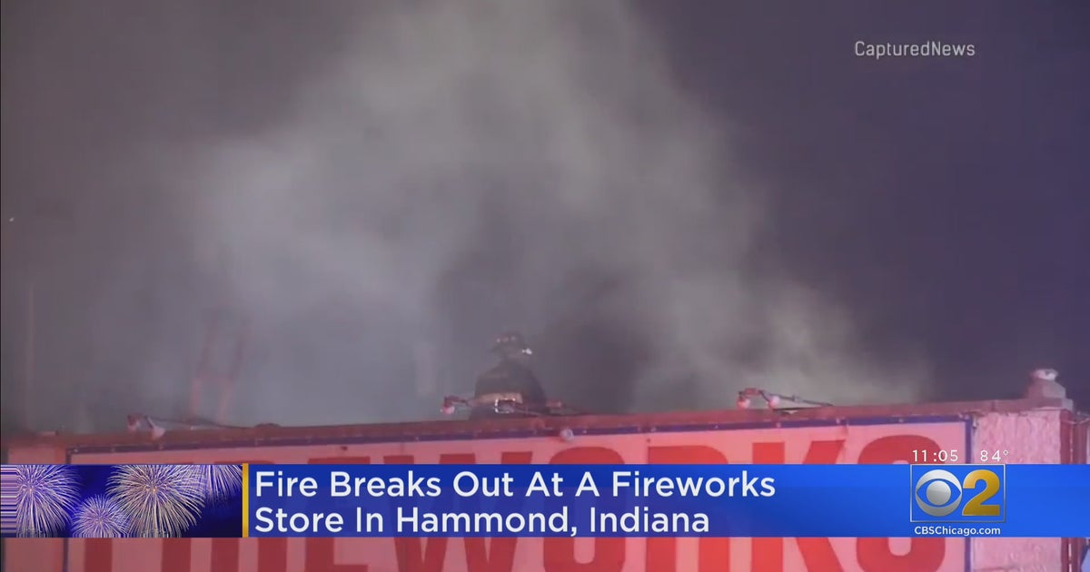 Blaze At Hammond Fireworks Store CBS Chicago