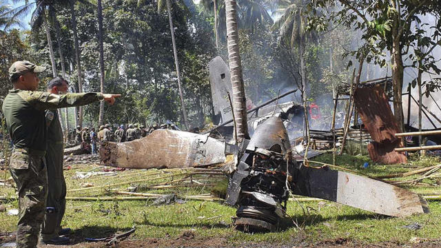 Philippines Military Plane Crash 