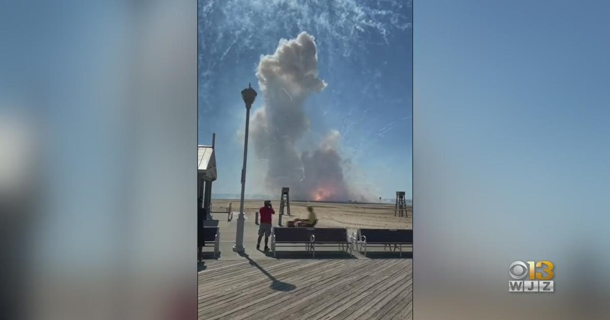 SEE IT Ocean City Fireworks Explode Accidentally During Setup On July