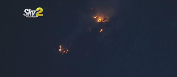 Small Brush Fire Breaks Out In Malibu's Tuna Canyon 
