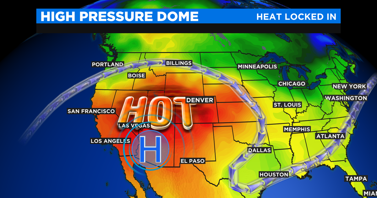 Denver Weather Dome Of Record Heat Keeps Hot Temps Coming CBS Colorado