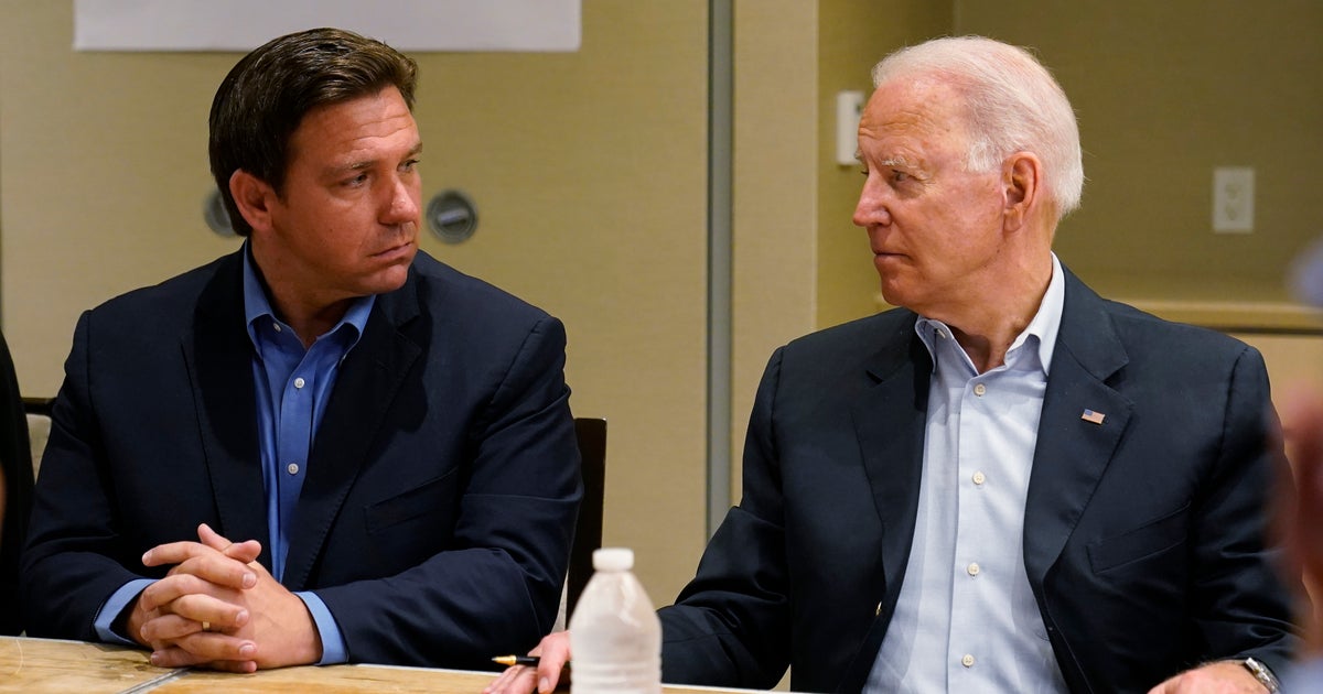 President Biden, Gov. DeSantis set aside politics in hurricane restoration endeavours President Biden, Gov. DeSantis set aside politics in hurricane restoration endeavours
