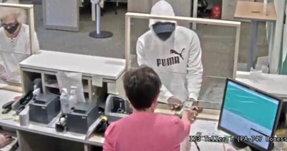 Monessen Police Seeking To Identify Suspect In Bank Robbery CBS
