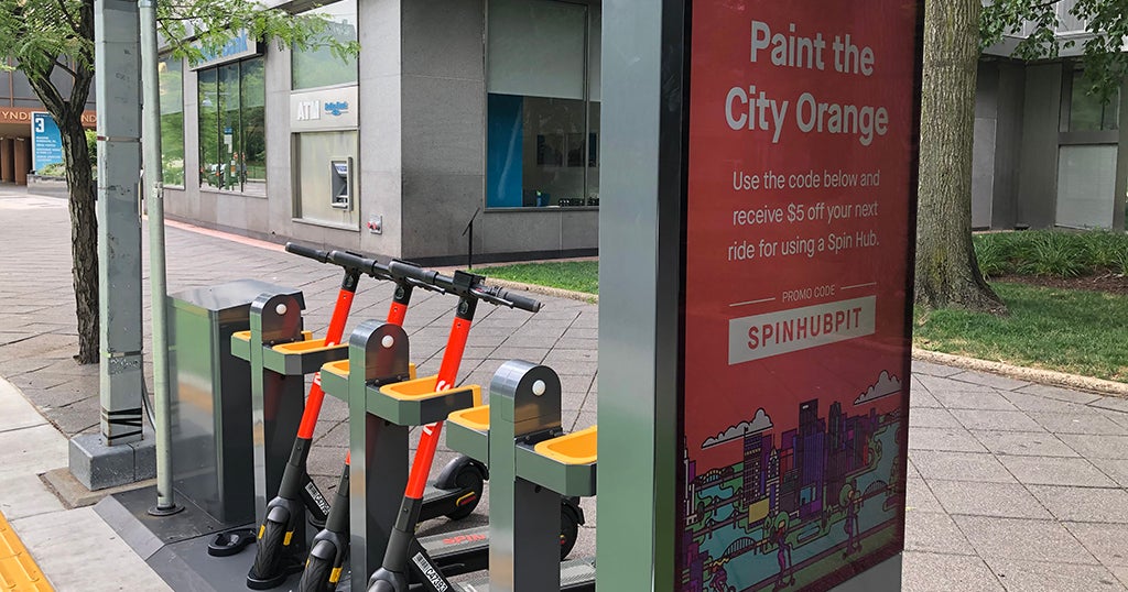 Rental Electric Scooters Now Available In Pittsburgh CBS Pittsburgh