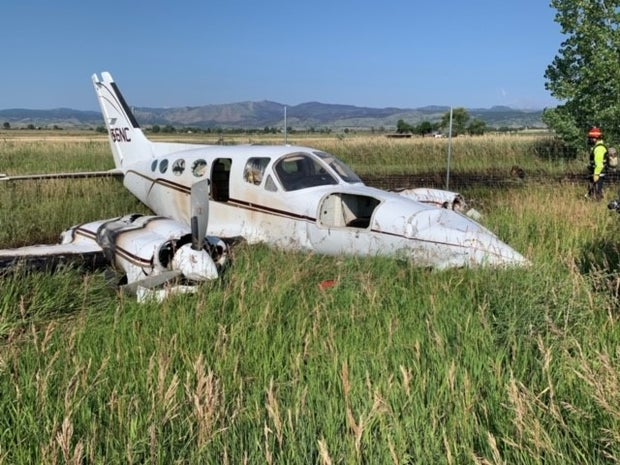 Longmont Plane Crash 1 (credit Longmont PD)