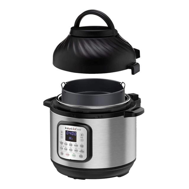 Instant Pot 6.5 Quart Duo Crisp Ultimate Lid with WIFI, 13-in-1 Air Fryer  and Pressure Cooker Combo, Sauté, Slow Cook, Bake, Steam, Warm, Roast