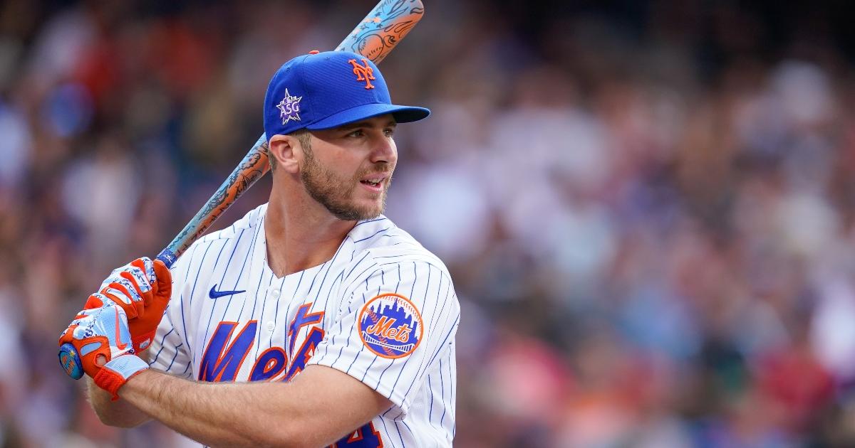 Baseball Report Pete Alonso Repeats In RecordBreaking Home Run Derby CBS Pittsburgh