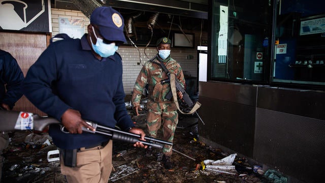 Violence And Looting Continue In Gauteng 