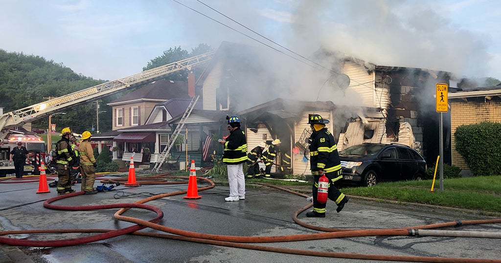 Explosion And FastMoving Fire Destroys 2 Homes, Damages A Third In