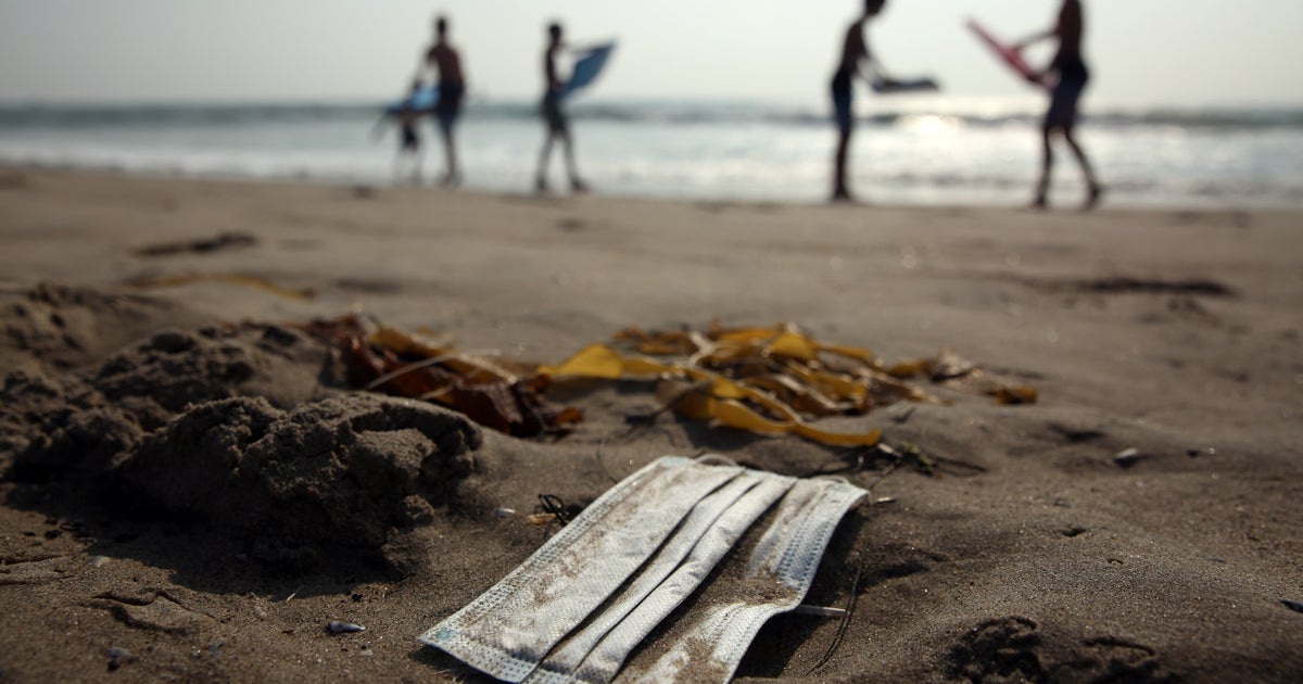 Thousands Help In Massive Beach Cleanup Effort Saturday - CBS Los Angeles